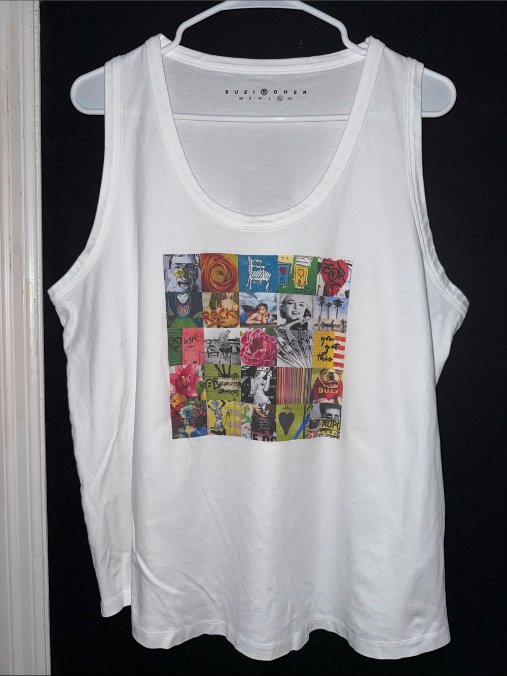 Suzi Roher The Lola Tank 100% Cotton Size: XL